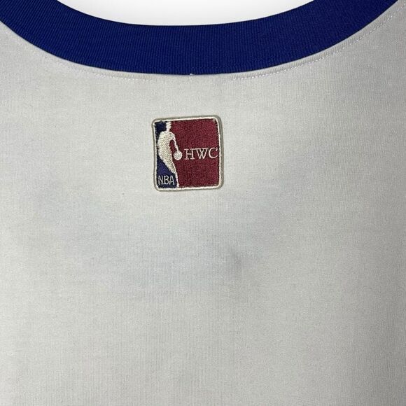 Philadelphia Sixers Basketball Jersey Hardwood Classics Majestic NBA Men’s 2X - Picture 10 of 11